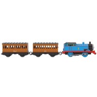 Locomotiva motorizata Thomas cu 2 vagoane Annie si Clarabel
