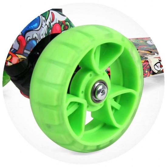 Trotineta Chipolino Croxer Evo Green Grafitti