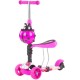 Trotineta Chipolino Kiddy Evo 3 in 1 cu maner Lollipop