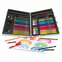 Set de desen Art Case Deluxe cu 100 de accesorii Unicorn