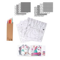 Set desen AS Art - Creioane colorate printese