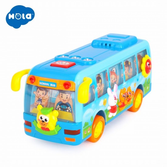 Autobuz dansator cu sunete si lumini Hola Toys