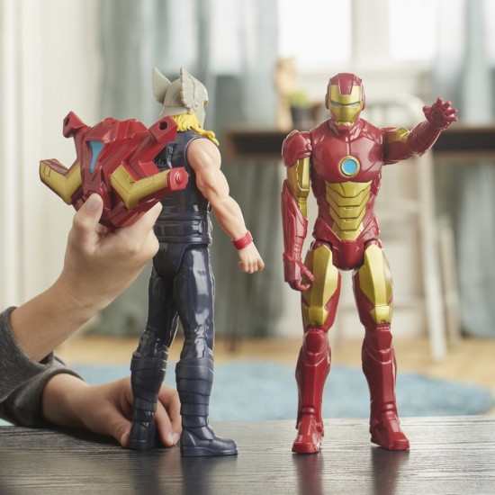 Figurina Avengers Titan Hero Last Gear Iron Man 30 cm