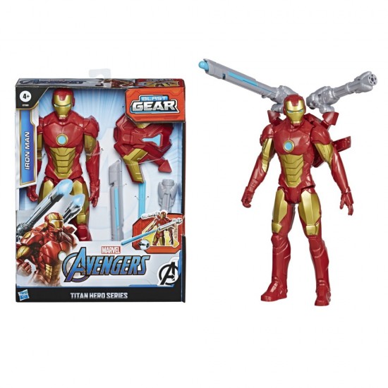 Figurina Avengers Titan Hero Last Gear Iron Man 30 cm