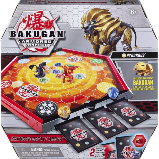 Arena de lupta Bakugan Armored Alliance cu figurina Hydorus inclusa