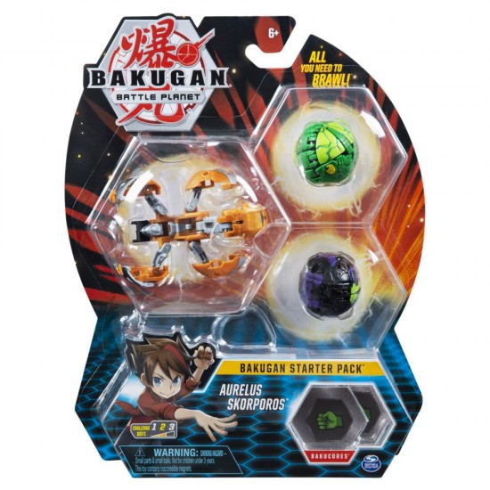 Pachet Start Aurelus Skorporos Bakugan