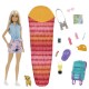 Set de joaca Barbie Camping Malibu cu accesorii