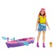 Papusa Barbie Camping Daisy cu accesorii