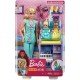 Set de joaca Barbie cu papusa doctor pediatru