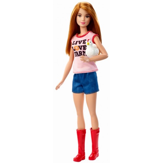 Set mobilier cu papusa Barbie - La ferma