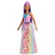 Papusa Barbie Dreamtopia printesa cu par mov