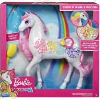 Unicorn Barbie Dreamtopia cu lumini si sunete