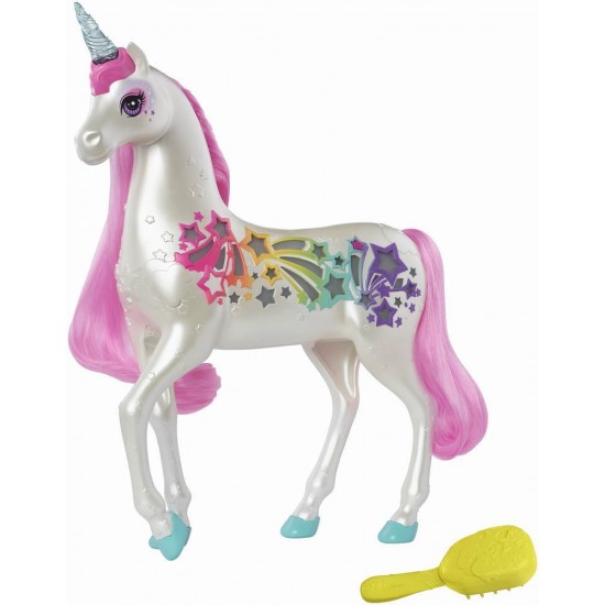 Unicorn Barbie Dreamtopia cu lumini si sunete