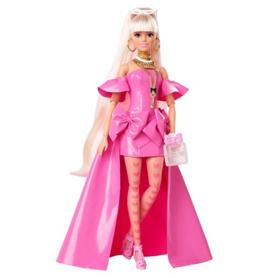Papusa blonda Barbie Extra Fancy