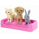 Set de joaca Barbie Family papusa cu animalute