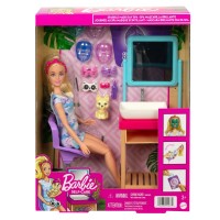 Set de joaca Barbie - Salonul de cosmetica