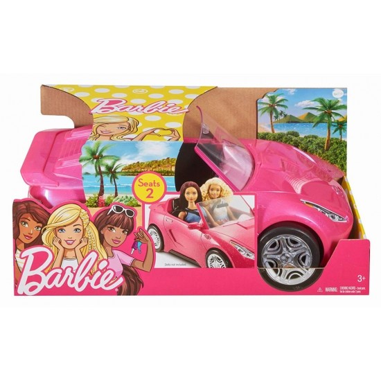 Masina decapotabila a papusii Barbie