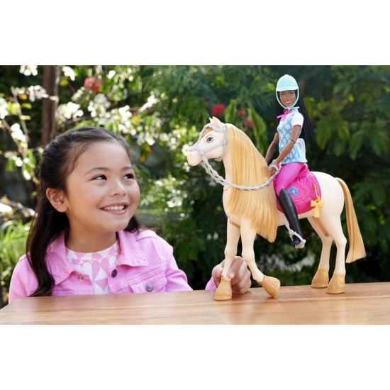 Calut cu sunete si accesorii Barbie Mysteries 