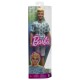 Papusa baiat Barbie Fashionistas blond cu tricou cu imprimeu cu cactusi