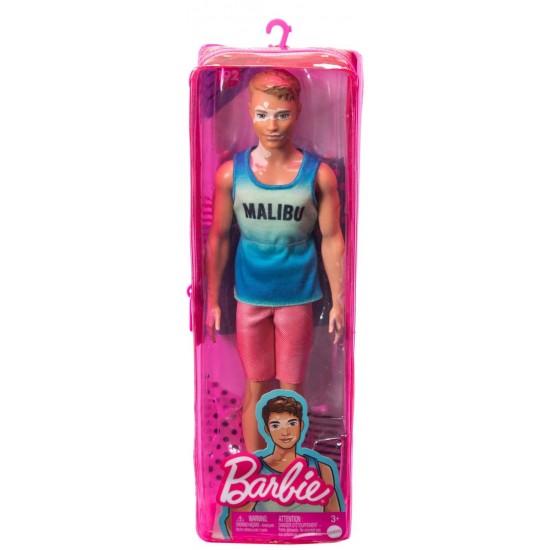 Papusa Barbie baiat Fashionistas cu maiou