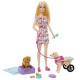 Set papusa Barbie You Can Be cu catelusi