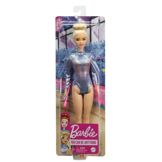 Papusa Barbie You Can Be - Gimnasta blonda