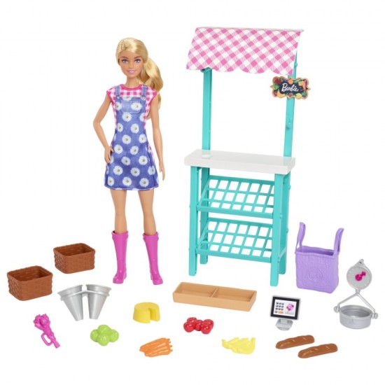 Papusa Barbie You Can Be - Vanzatoare la market