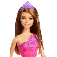 Papusa printesa Barbie cu rochita mov