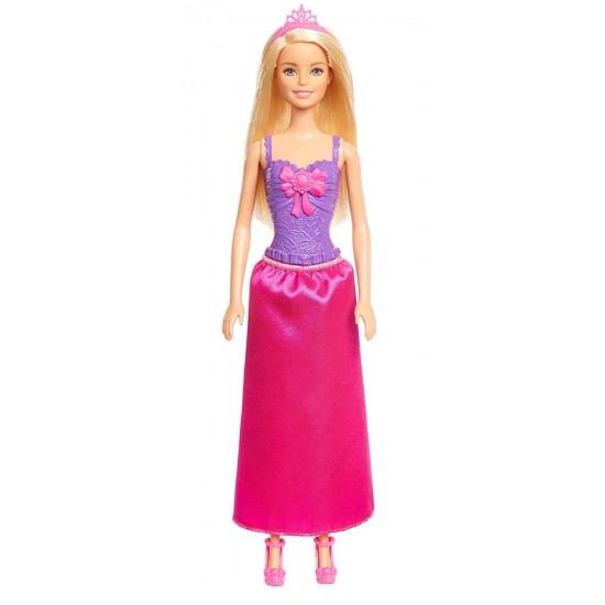 Papusa printesa Barbie cu rochita roz