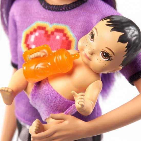 Papusa satena Barbie Skipper First Jobs - Babysitter