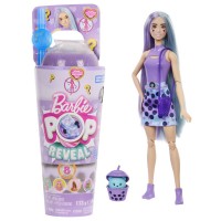 Papusa Barbie Pop Reveal Bubble Tea Taro Milk