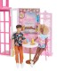 Casuta de papusi Barbie cu 4 camere