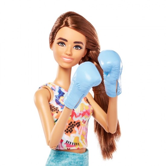 Set de joaca Barbie cu papusa si accesorii sport