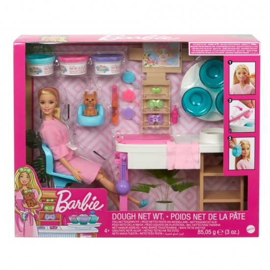 Set de joaca Barbie - O zi la salonul spa