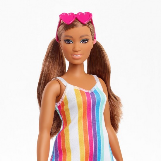 Papusa Barbie Travel satena - Aniversare 50 de ani Malibu