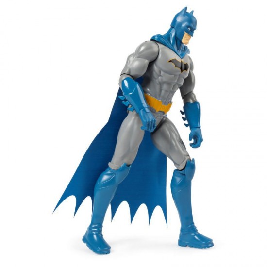 Figurina Batman 31 cm cu 11 puncte de articulatie in costum albastru