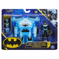 Figurina Batman Deluxe cu armura High Tech