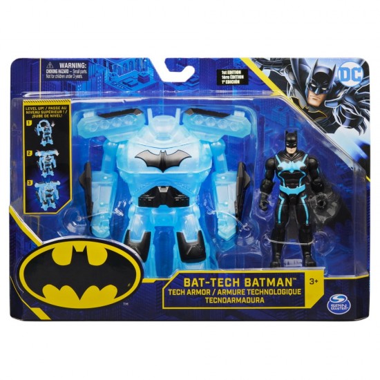Figurina Batman Deluxe cu costum High Tech