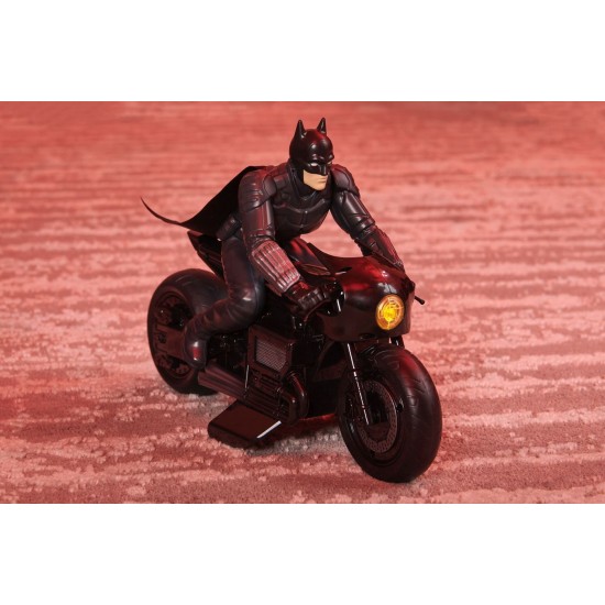 Motocicleta lui Batman cu telecomanda scara 1:10