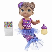 Papusa bebelus Baby Alive Shimmer Sirena