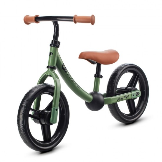 Bicicleta fara pedale Kinderkraft 2Way Next Light Green 12 inch