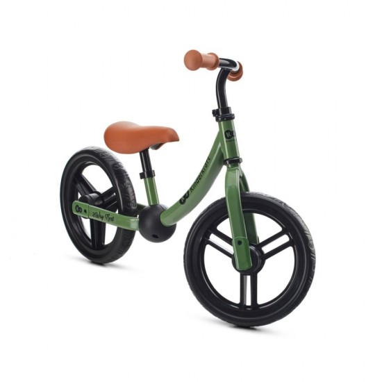 Bicicleta fara pedale Kinderkraft 2Way Next Light Green 12 inch