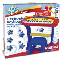 Orga electronica Bontempi albastra cu microfon si scaun