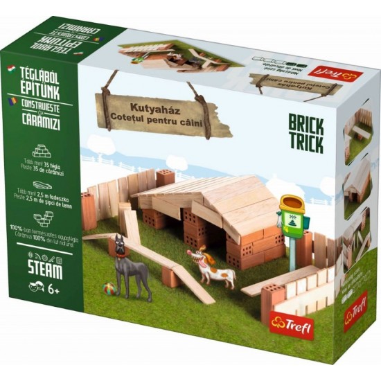 Set constructie Brick Trick Cotetul pentru caini