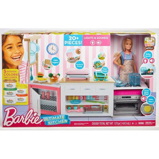 Set de joaca Bucataria utilata a papusii Barbie