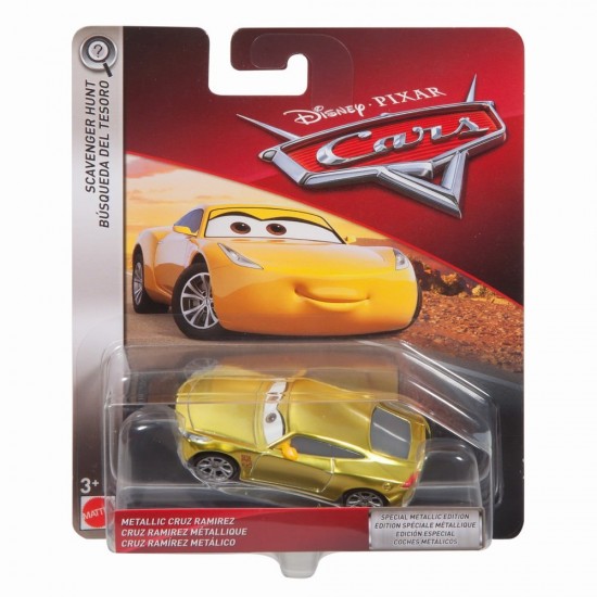 Masinuta Cars 3 personaj Die Cast Ramirez metalizat