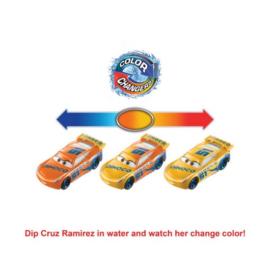 Masinuta Dinaco Cruz Ramirez Cars culori schimbatoare