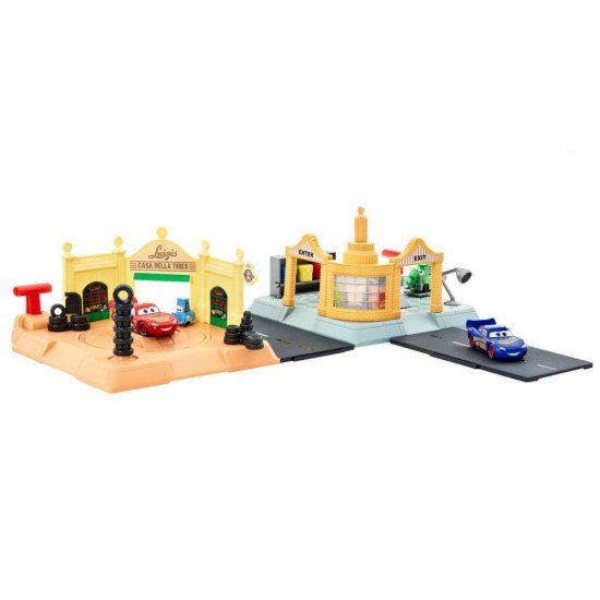 Set de joaca vulcanizare Cars Luigi's Tire Shop Set de joaca vulcanizare Cars Luigi's Tire Shop