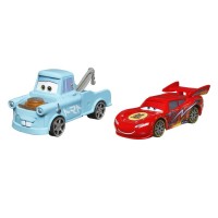 Set 2 masinute metalice Cars 3 - Drift Party Mater si Dragon Fulger McQueen