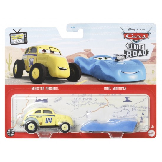 Set 2 masinute metalice Cars 3 - Gearsten Marshall si Marc Sondtimer